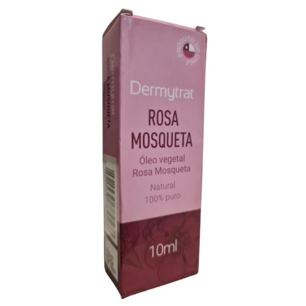 Oleo Vegetal Rosa Mosqueta Natural - 10ml - 100% Puro - Dermytrat Imagem de Oleo Vegetal Rosa Mosqueta Natural - 10ml - 100% Puro