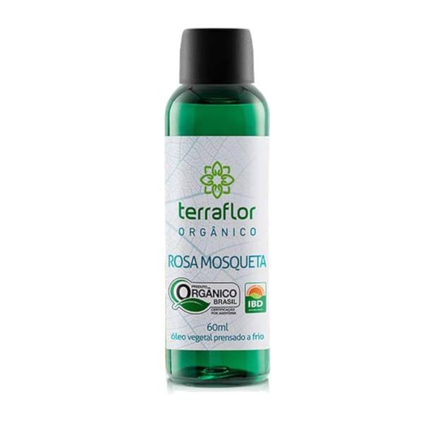 Óleo Vegetal Terra Flor Rosa Mosqueta Orgânico 60ml Imagem de Óleo Vegetal Terra Flor Rosa Mosqueta Orgânico 60ml