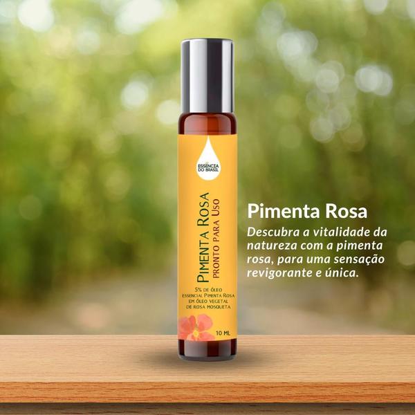 Imagem de Óleos Essenciais Prontos Laranja e Pimenta Rosa Roll On 10ml