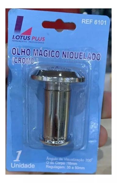 Imagem de Olho Mágico Niquelado 6101 Lotus Plus