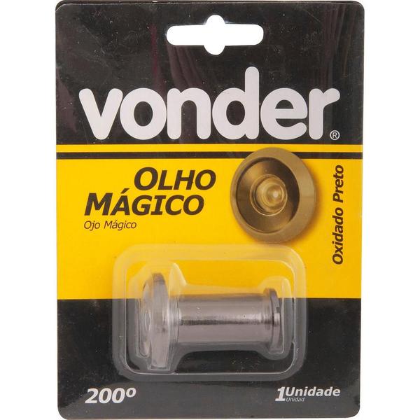 Olho magico oxidado preto - Vonder Imagem de Olho magico oxidado preto - Vonder