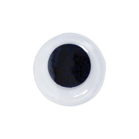 Olho Móvel 7mm Preto Com 100 Unidades - KIT Imagem de Olho Móvel 7mm Preto Com 100 Unidades