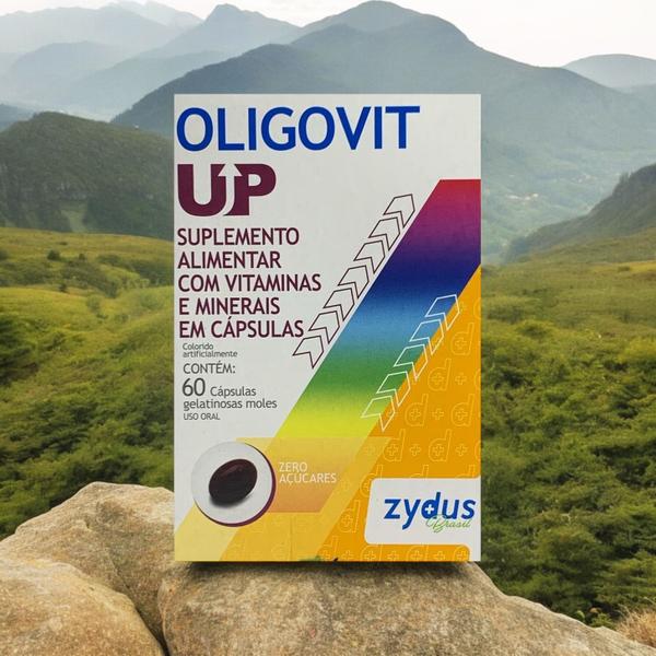 Imagem de Oligovit Up Oral Suplemento Vitaminico 60 capsulas