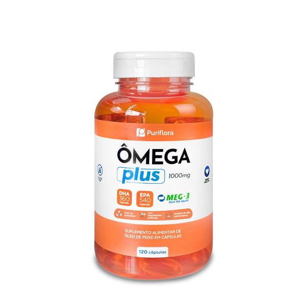 Imagem de Ômega 3 1.000mg - 120 cáps - Ômega Plus MEG-3