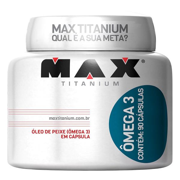 Imagem de Ômega 3 1000 Mg 90 Cáps - Max Titanium