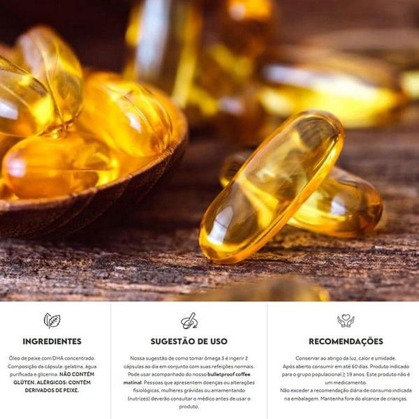 Imagem de Ômega 3 - 1000mg Dha 400 Epa Certificado (60 Caps) - Pura Vida