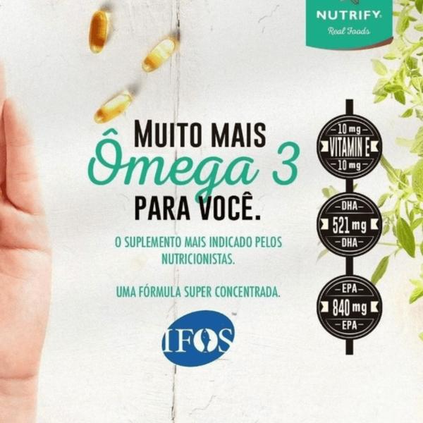 Imagem de Omega 3 1360mg Nutrify 120 Capsulas