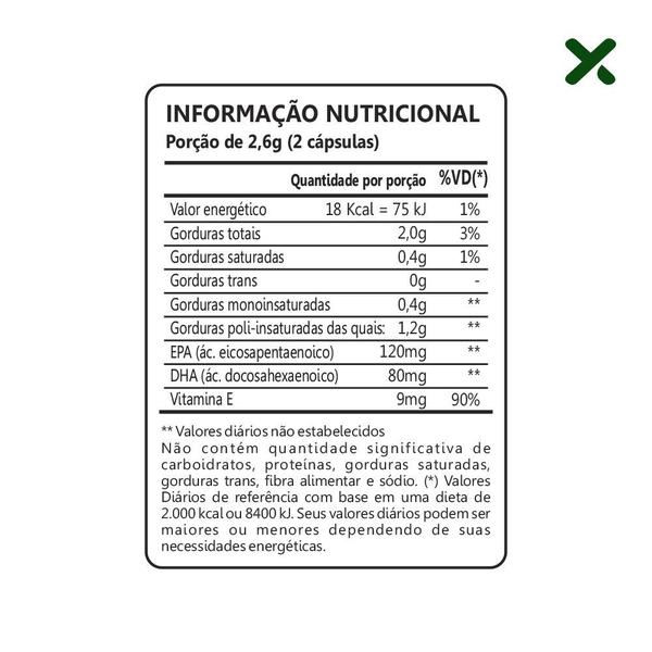 Imagem de Ômega 3 6 9 Linhaça Borragem Vitamina E 1000mg 120 Cáps Loja Maxinutri