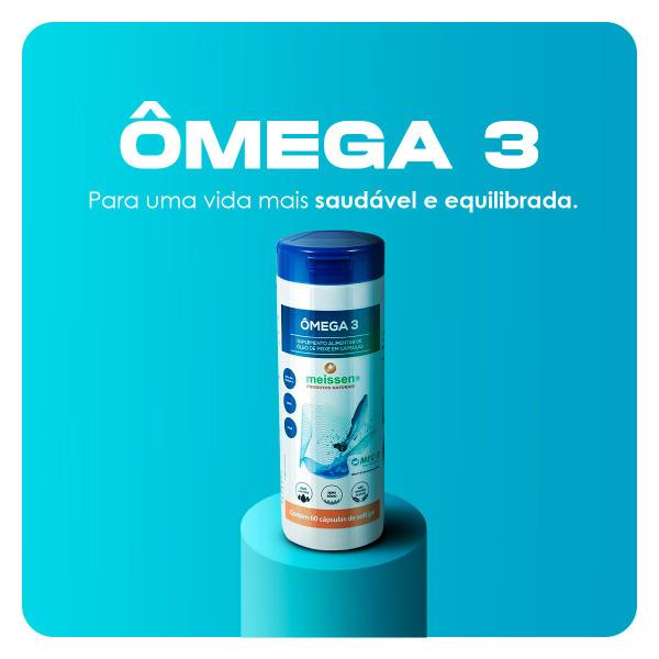 Imagem de Ômega 3  60 Cápsulas  Meissen Produtos Naturais