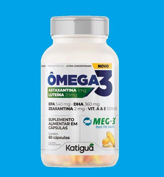 Imagem de Ômega 3 Conc+Assoc Fish Oil 60 Cápsulas - Katigua