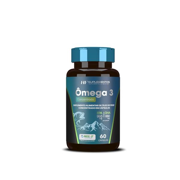 Imagem de Omega 3 Concentrado 60 Caps Hf Suplementos