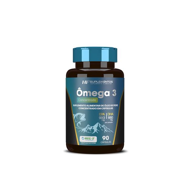 Imagem de Omega 3 concentrado 90 caps hf suplementos