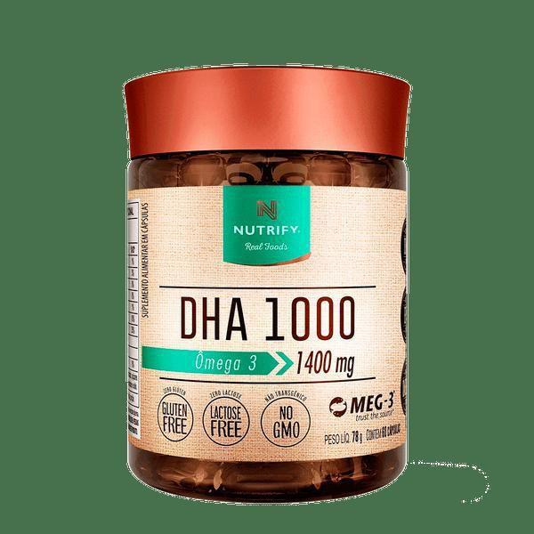 Imagem de Omega 3 Dha 1000 Ultra Concentrado Nutrify 60 Cps - Original