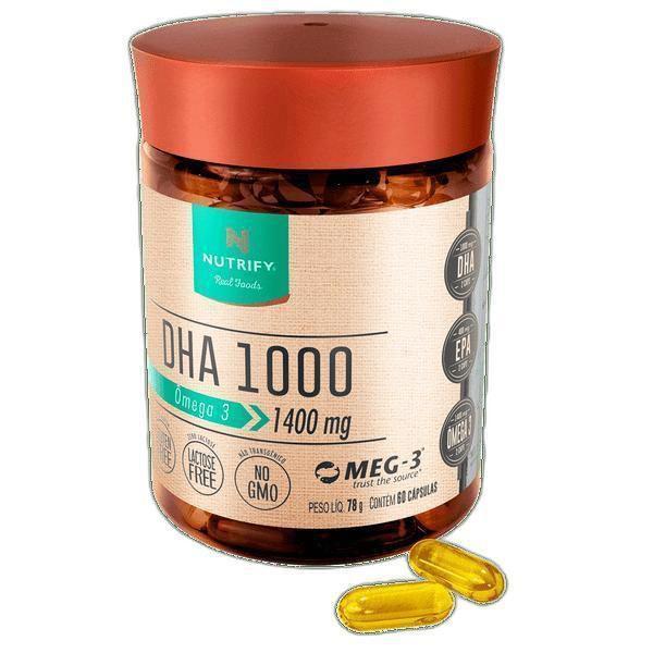 Imagem de Omega 3 Dha 1000 Ultra Concentrado Nutrify 60 Cps - Original