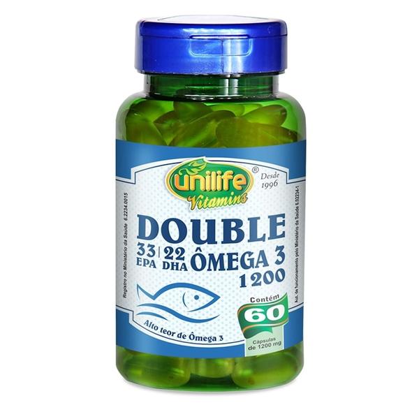 Imagem de Ômega 3 Double 60 Cápsulas de 1200mg