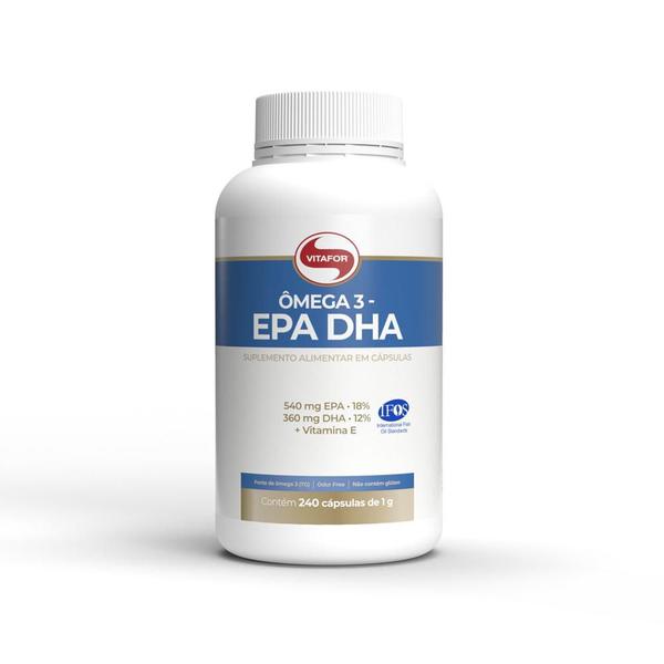 Imagem de Omega 3 EPA DHA 1000mg 240 cápsulas - Vitafor