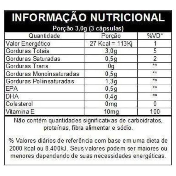 Imagem de Ômega 3 EPA DHA 60 Capsulas Vitafor