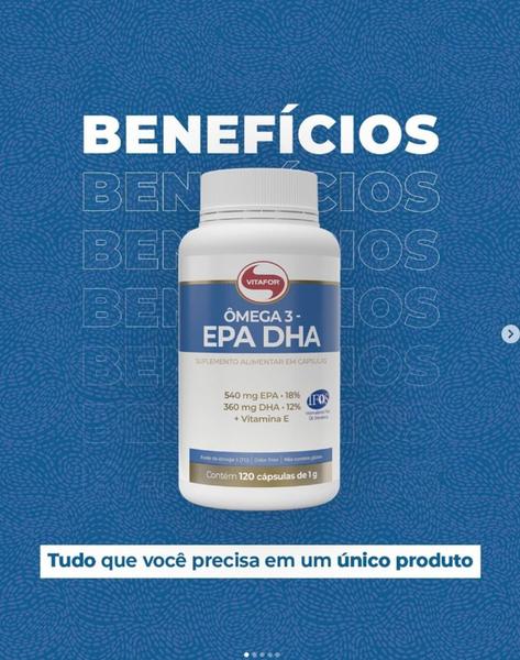 Imagem de Omega 3 EPA/DHA (EPA 540mg e DHA 360mg) com 60 cápsulas-Vitafor