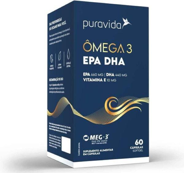 Imagem de Ômega 3 EPA DHA- Vit. E- 1.411MG DE ÔMEGA 3- 60 Softgel