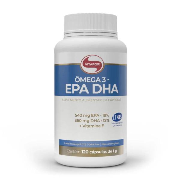 Ômega 3 EPA DHA Vitafor Com Vit E 1000mg Ômega 3 EPA DHA Vitafor Com Vit E 1000mg