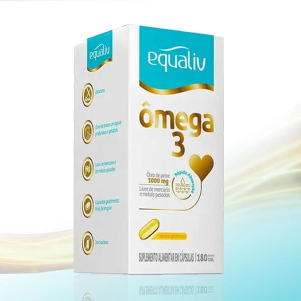 Imagem de Omega 3 Equaliv 180 Capsulas Gelatinosas