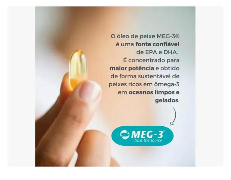 Imagem de Omega 3 Essence Selo Meg-3 120 Cápsulas - Alisson Nutrition