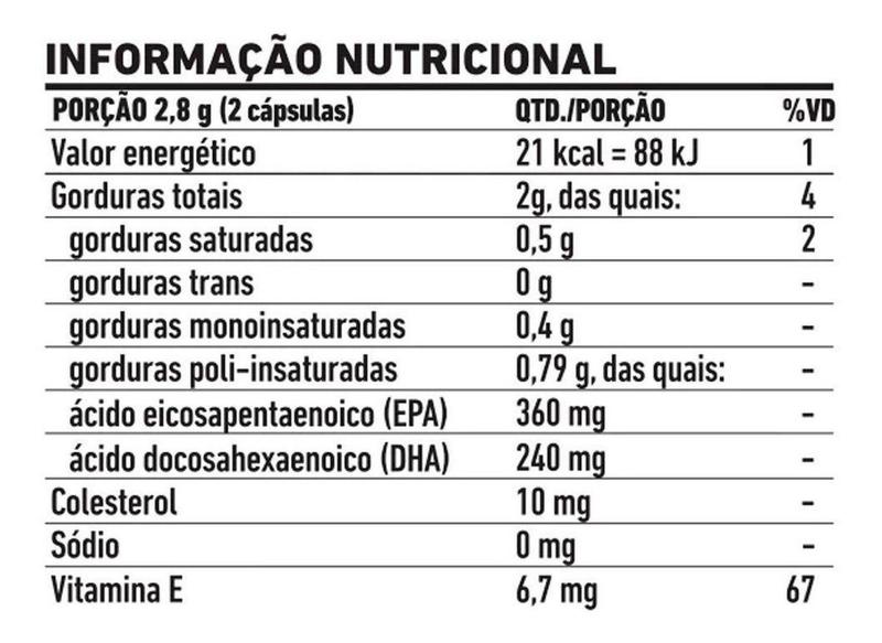 Imagem de Omega-3 Fish Oil Óleo De Peixe Epa 1000mg 140 Cápsulas Fdc