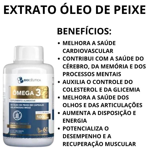 Imagem de Ômega 3 Frasco Com 60 Cápsulas 1000mg Suplemento Alimentar!!