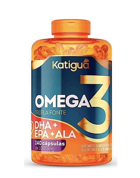 Imagem de Omega 3 Katigua 240 Capsulas - Tripla Fonte.