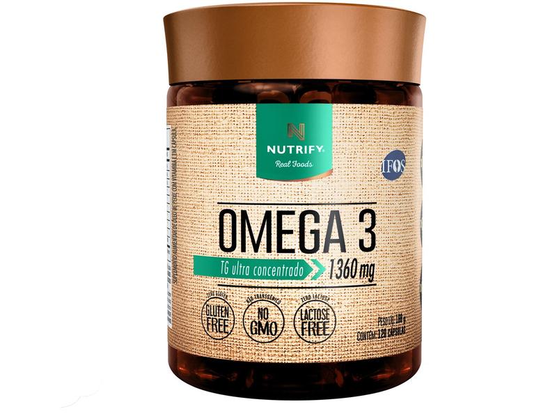 Imagem de Ômega 3 Nutrify Ômega 3 TG 120 Cápsulas 