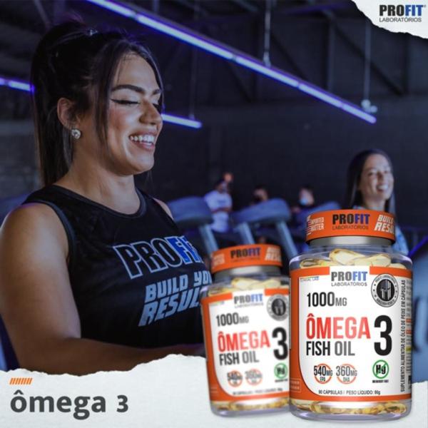 Imagem de Ômega 3 Óleo De Peixe 1000mg Mercury Free 90caps - Profit