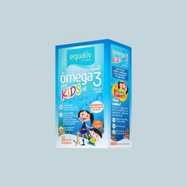 Imagem de Ômega 3 Óleo de Peixe Kids 30cps - Equaliv