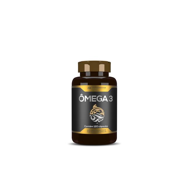 Imagem de Omega 3 oleo de peixe premium 120caps hf suplementos