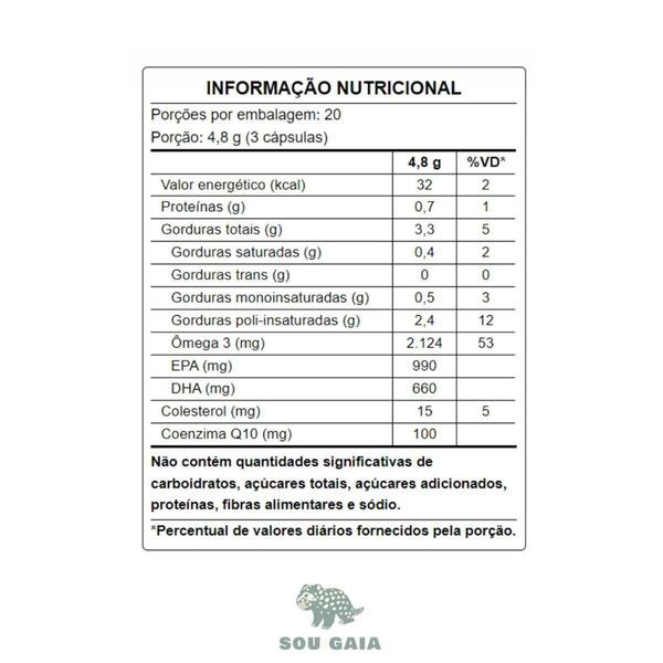 Imagem de Ômega 3 Pulse Epa Dha + Coenzima Q10 - Puravida