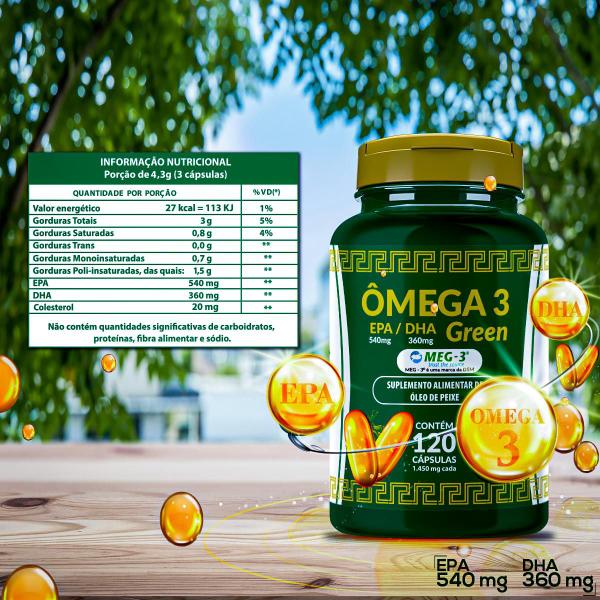 Imagem de Omega 3 selo meg 3 hf suplements 120 caps