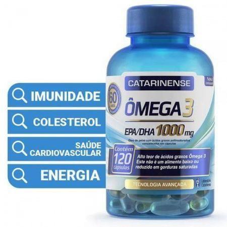 Imagem de Ômega 3 Suplemento 1000mg Catarinense 120 Cápsulas