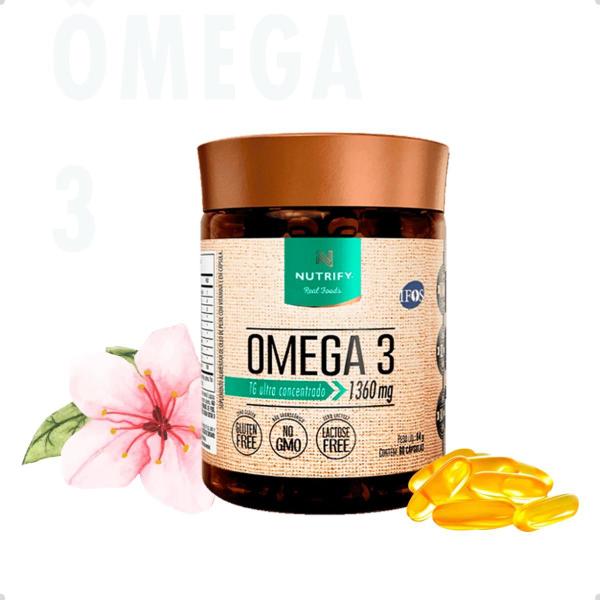 Imagem de Ômega 3 TG Ultra Concentrado 1360mg 200 Capsulas Nutrify