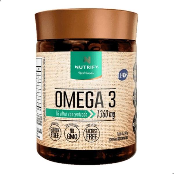 Imagem de Ômega 3 TG Ultra Concentrado 1360mg 60 Capsulas Nutrify