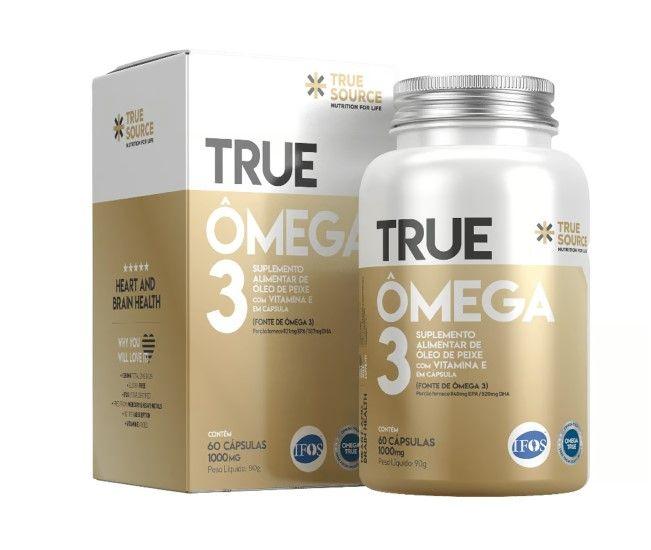 Imagem de Ômega 3 True com Vitamina E e selo IFOS  - 60cps - True Source