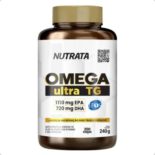 Imagem de Ômega 3 Ultra IFOS TG EPA DHA 200 Capsulas Nutrata