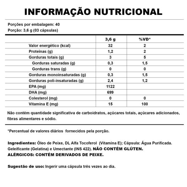 Imagem de Omega-3 ultra TG EPA/DHA 120 Caps - Nutrata