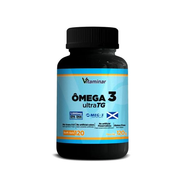 Imagem de Omega 3 Ultratg 120 Cápsulas 1000Mg