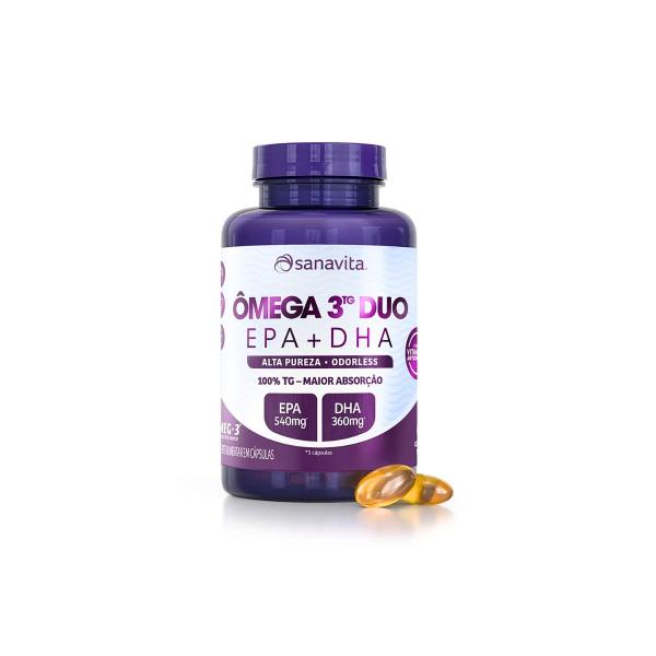 Imagem de Omega 3tg duo 60 caps - sanavita