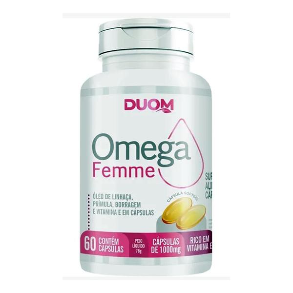 Imagem de Ômega Femme 60cps 1000mg Duom