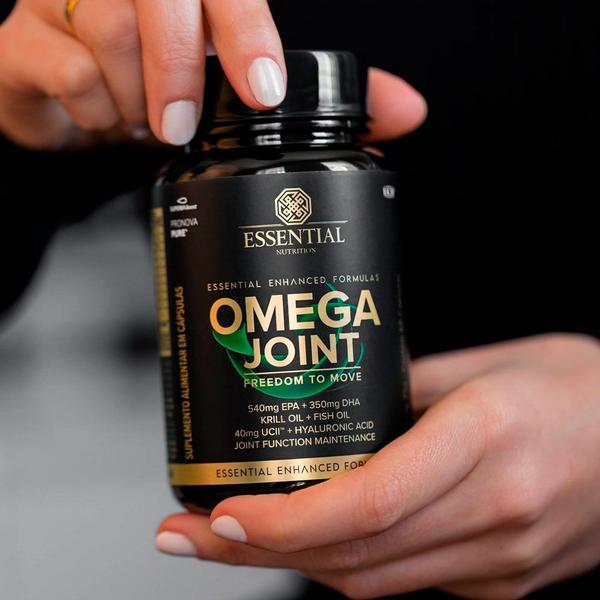 Imagem de Omega Joint Omega 3 + Colageno Tipo 2 - 60 Capsulas - Essential Nutrition