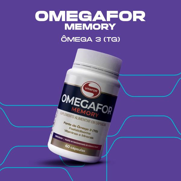 Imagem de Omegafor memory 60 cáps  vitafor