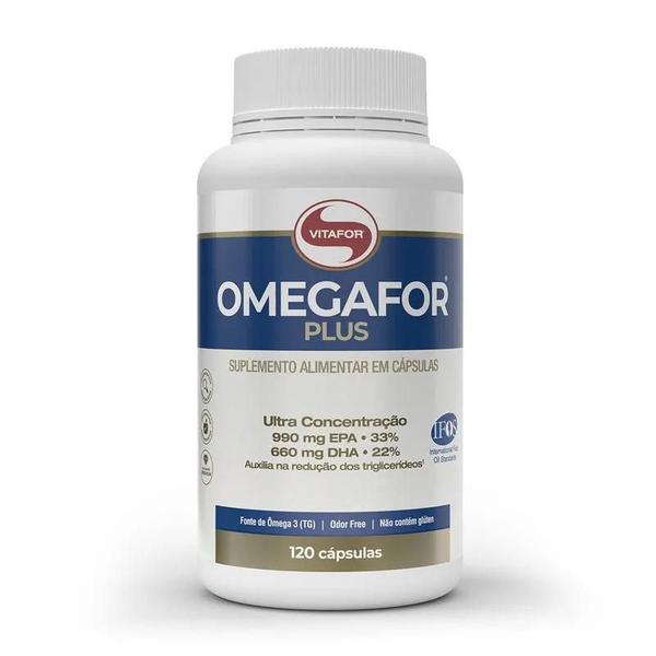 Imagem de Omegafor Plus 1000mg 120 caps Vitafor