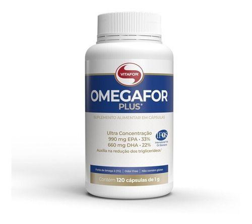 Imagem de Omegafor Plus 1000mg 120 Cápsulas - Vitafor