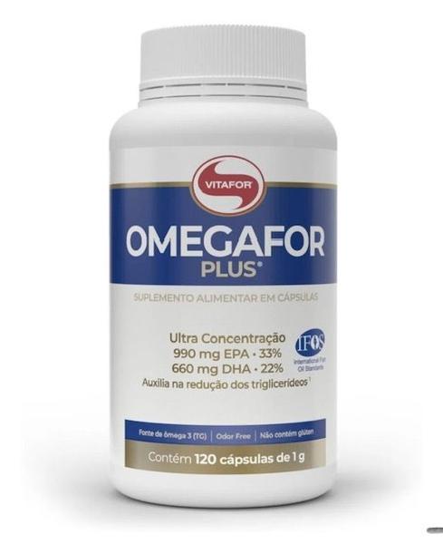 Imagem de Omegafor Plus 120 capsulas Ômega 3 Ultra Concentrado Vitafor