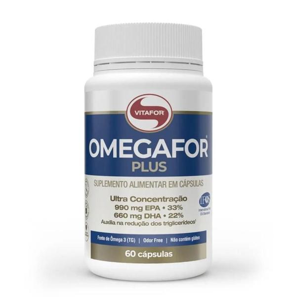 Omegafor Plus Ômega 3 60 Cápsulas Vitafor Omegafor Plus Ômega 3 60 Cápsulas Vitafor